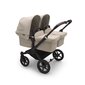 Bugaboo Donkey 5 Mono universalus vežimėlis, Black/Desert Taupe цена и информация | Vežimėliai | pigu.lt