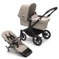 Bugaboo Donkey 5 Mono universalus vežimėlis, Black/Desert Taupe цена и информация | Vežimėliai | pigu.lt