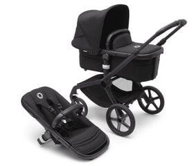 Bugaboo Fox 5 complete Universalus vežimėlis, Black/Midnight Black kaina ir informacija | Vežimėliai | pigu.lt