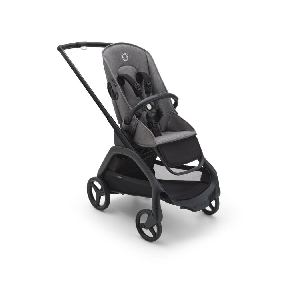 Bugaboo Dragonfly base Sportinis vežimėlis, Black/Grey Melange kaina ir informacija | Vežimėliai | pigu.lt