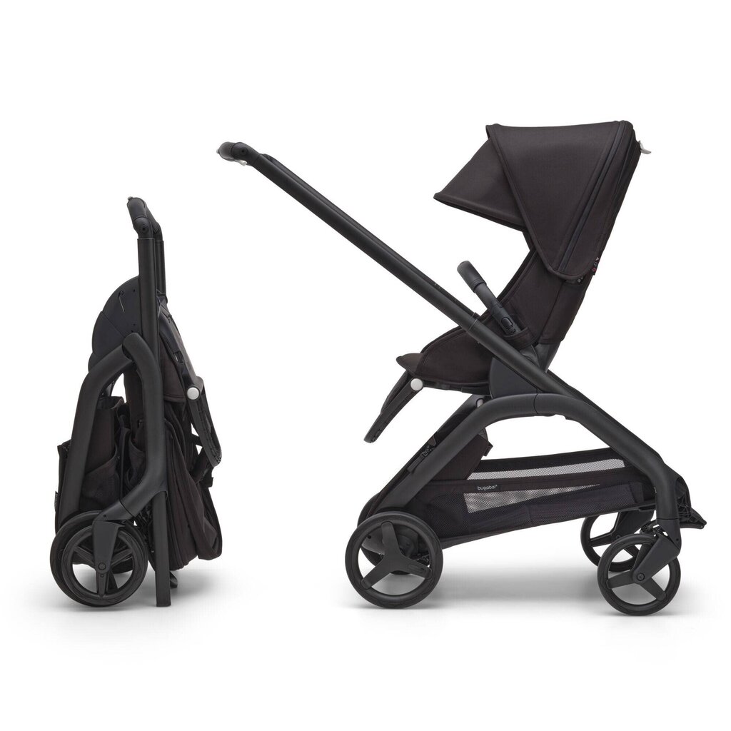 Bugaboo Dragonfly base Sportinis vežimėlis, Black/Midnight Black цена и информация | Vežimėliai | pigu.lt