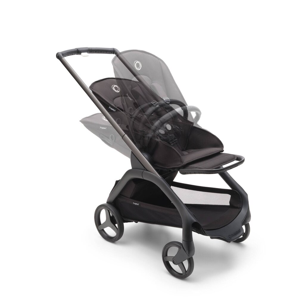 Bugaboo Dragonfly base Sportinis vežimėlis, Black/Midnight Black цена и информация | Vežimėliai | pigu.lt