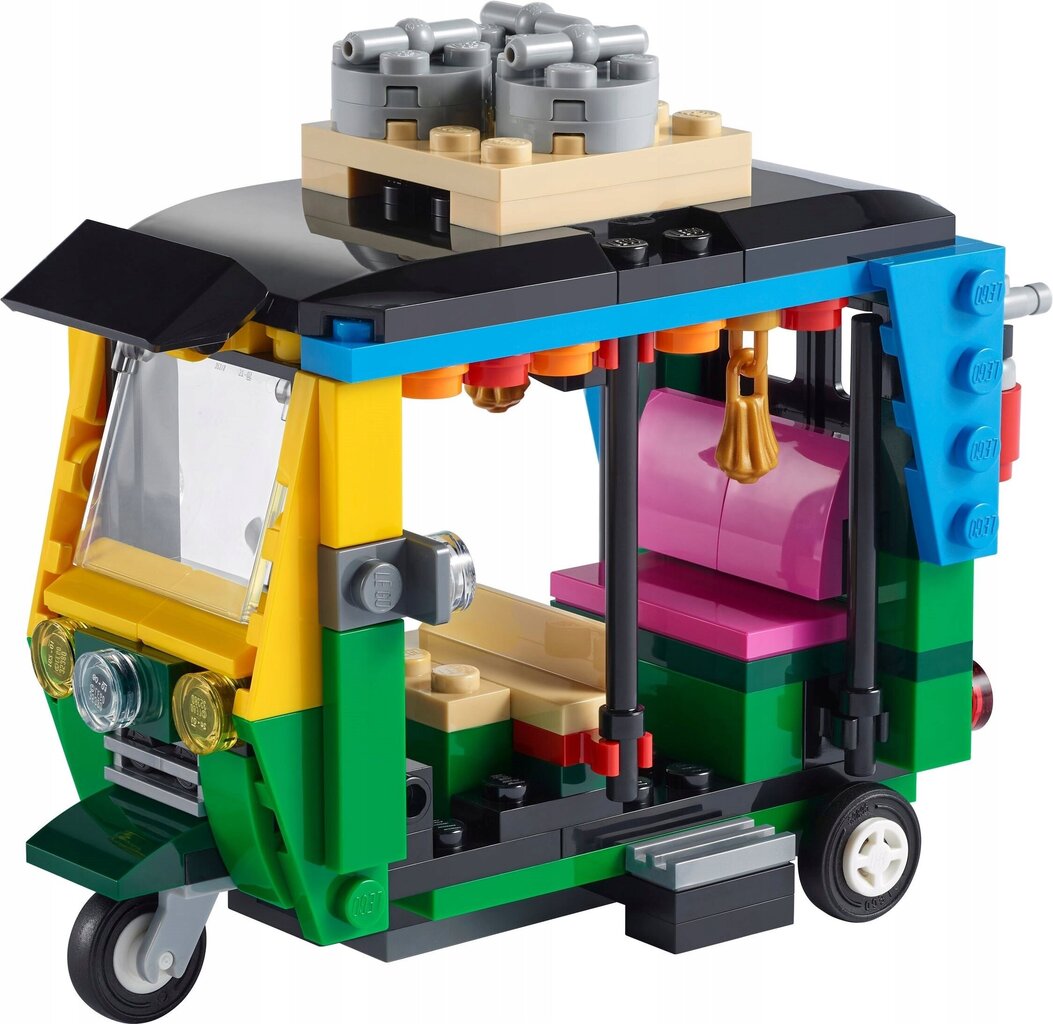 40469 LEGO® Creator Tuk Tuk motorinė rikša, 155 d. kaina ir informacija | Konstruktoriai ir kaladėlės | pigu.lt