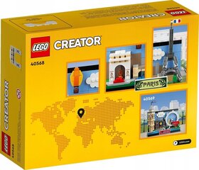 40568 LEGO Creator kortelė iš Paryžiaus, 213 d. цена и информация | Конструкторы и кубики | pigu.lt
