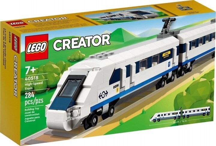 40518 LEGO Creator Greitasis traukinys, 284 d. kaina ir informacija | Konstruktoriai ir kaladėlės | pigu.lt