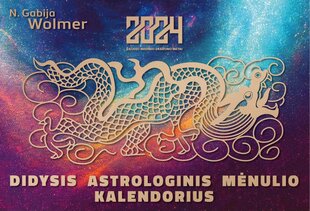 Didysis astrologinis mėnulio kalendorius 2024 kaina ir informacija | Dvasinės knygos | pigu.lt