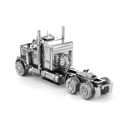 Metalinė dėlionė - konstruktorius Metal Earth FLC Long Nose Truck 3D цена и информация | Конструкторы и кубики | pigu.lt