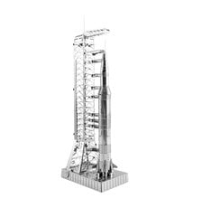 Metalinė dėlionė - konstruktorius Metal Earth Apollo Saturn V with Gantry 3D цена и информация | Конструкторы и кубики | pigu.lt