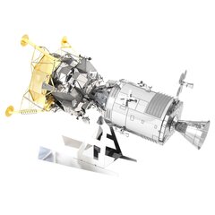 Metalinė dėlionė - konstruktorius Metal Earth Apollo CSM with LM 3D kaina ir informacija | Konstruktoriai ir kaladėlės | pigu.lt