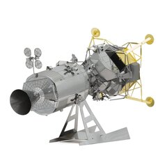 Metalinė dėlionė - konstruktorius Metal Earth Apollo CSM with LM 3D цена и информация | Конструкторы и кубики | pigu.lt
