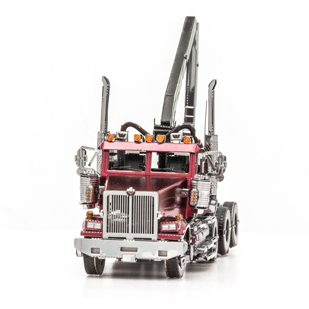 Metalinė dėlionė - konstruktorius Metal Earth Western Star® 4900 Log Truck 3D kaina ir informacija | Konstruktoriai ir kaladėlės | pigu.lt