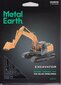 Metalinė dėlionė - konstruktorius Metal Earth Excavator 3D цена и информация | Konstruktoriai ir kaladėlės | pigu.lt