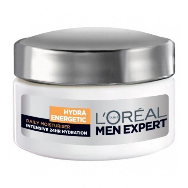 Kasdieninis drėkinamasis veido kremas L'oreal Paris Men Expert Hydra Energetic vyrams 50 ml цена и информация | Veido kremai | pigu.lt