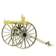 Metalinė dėlionė - konstruktorius Metal Earth Wild West Gatling Gun 3D цена и информация | Конструкторы и кубики | pigu.lt