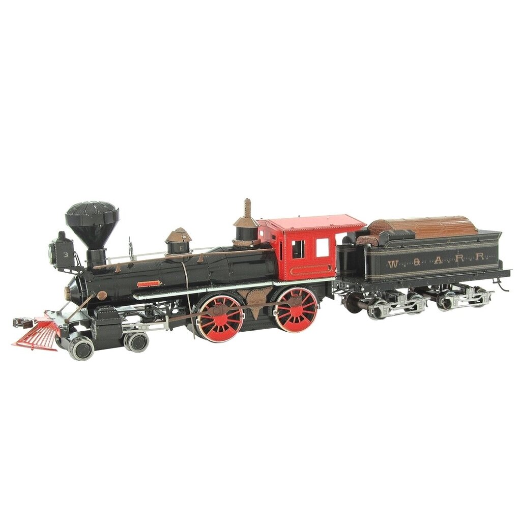 Metalinė dėlionė - konstruktorius Metal Earth Wild West 4-4-0 Locomotive 3D kaina ir informacija | Konstruktoriai ir kaladėlės | pigu.lt