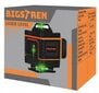 Kryžminis lazeris Bigstren 18763 25m kaina ir informacija | Mechaniniai įrankiai | pigu.lt