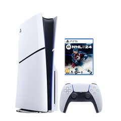 PlayStation 5 Slim Blu-Ray + NHL 24 PS5 цена и информация | Игровые приставки | pigu.lt