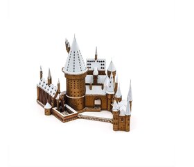 Metalinė dėlionė - konstruktorius Metal Earth Harry Potter Hogwarts in Snow 3D цена и информация | Конструкторы и кубики | pigu.lt