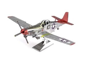 Metalinė dėlionė - konstruktorius Metal Earth Tuskegee Airmen P-51D Mustang 3D цена и информация | Конструкторы и кубики | pigu.lt