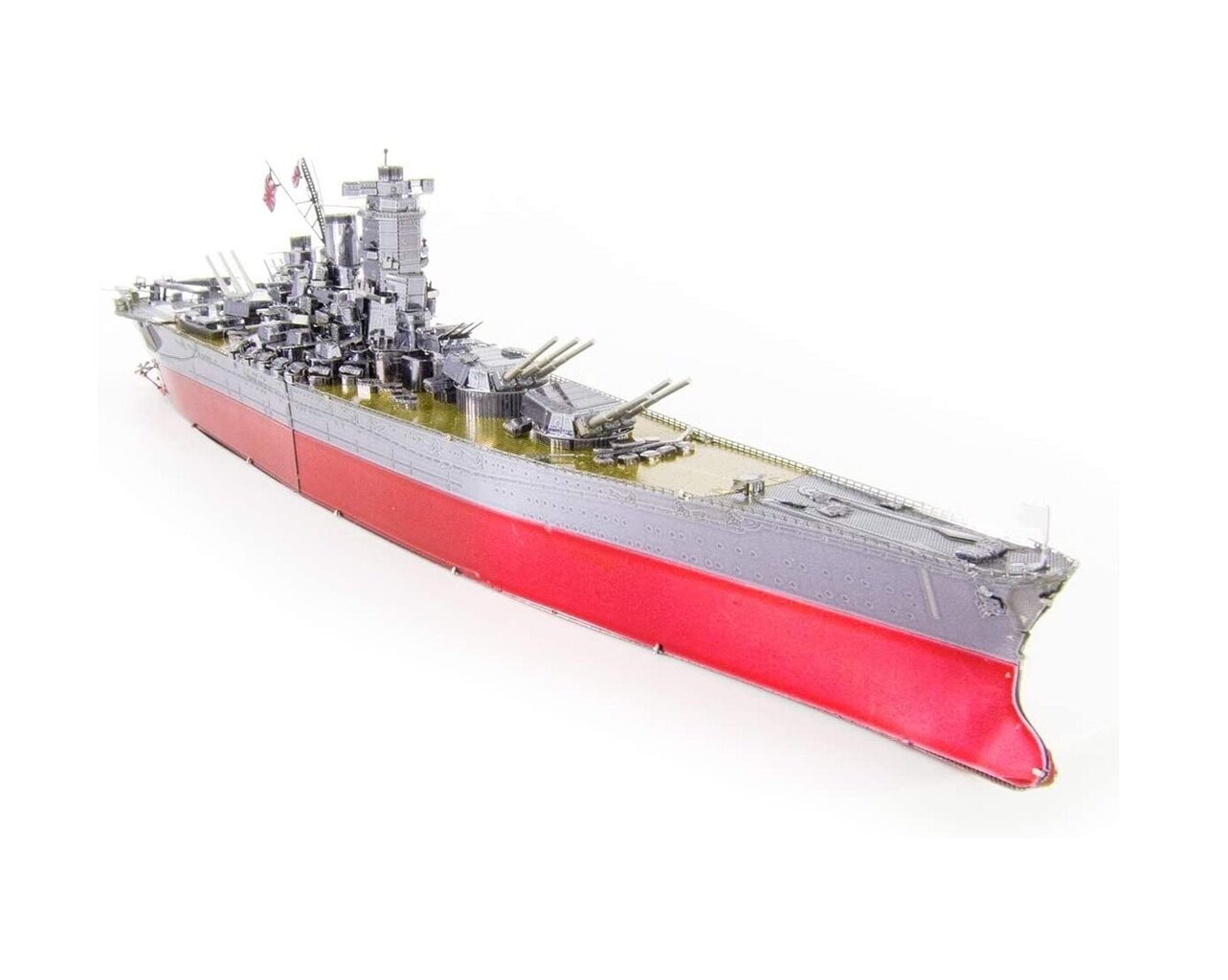 Metalinė dėlionė - konstruktorius Metal Earth Yamato Battleship 3D kaina ir informacija | Konstruktoriai ir kaladėlės | pigu.lt