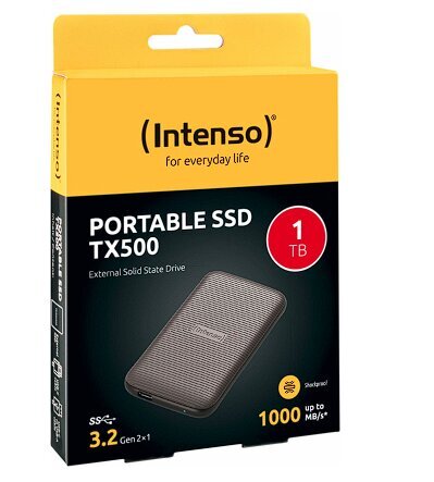 Intenso TX500 kaina ir informacija | Išoriniai kietieji diskai (SSD, HDD) | pigu.lt