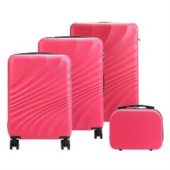 Набор чемоданов Gregorio W3002 S14/20/24/28 цена и информация | Чемоданы, дорожные сумки  | pigu.lt