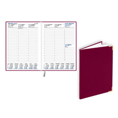 Prestige plānotājs sarkans kaina ir informacija | Kalendoriai, darbo knygos | pigu.lt