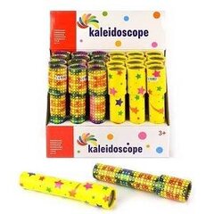 Kaleidoskopas, 20cm, geltonas kaina ir informacija | Lavinamieji žaislai | pigu.lt