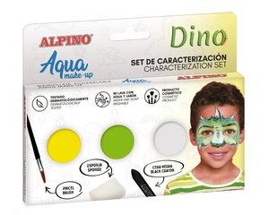 Набор для макияжа Alpino Dino Aqua make-up, 3 цвета, 1 шт. цена и информация | Косметика для мам и детей | pigu.lt