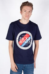 Футболкa Jack &amp; Jones 12253778DENIMBLUE-3XL цена и информация | Футболка мужская | pigu.lt