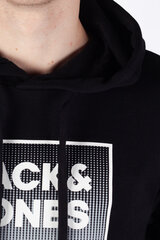 Džemperis vyrams Jack&Jones, juodas kaina ir informacija | Džemperiai vyrams | pigu.lt