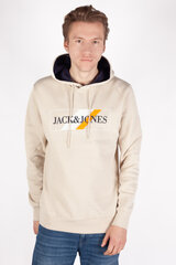 Спортивный свитер JACK & JONES 12250266MOONBEAM-S цена и информация | Мужские толстовки | pigu.lt