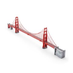 Metalinis 3D konstruktorius Metal Earth Premium Series Golden Gate Bridge kaina ir informacija | Konstruktoriai ir kaladėlės | pigu.lt