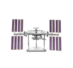 Metalinis 3D konstruktorius Metal Earth Premium Series International Space Station kaina ir informacija | Konstruktoriai ir kaladėlės | pigu.lt