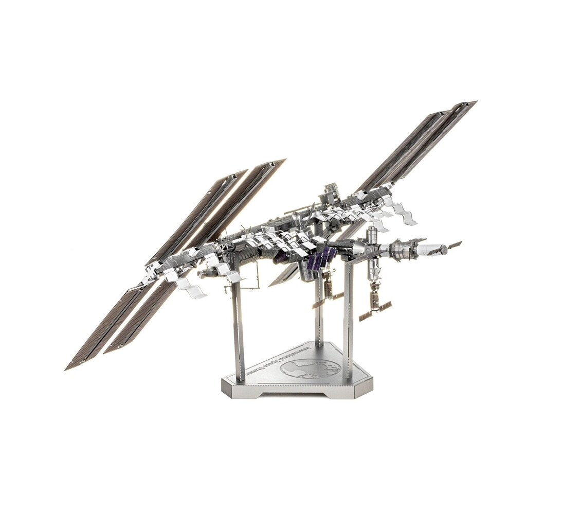 Metalinis 3D konstruktorius Metal Earth Premium Series International Space Station kaina ir informacija | Konstruktoriai ir kaladėlės | pigu.lt