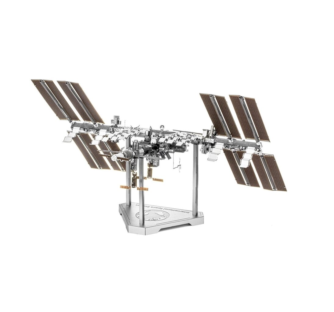 Metalinis 3D konstruktorius Metal Earth Premium Series International Space Station kaina ir informacija | Konstruktoriai ir kaladėlės | pigu.lt