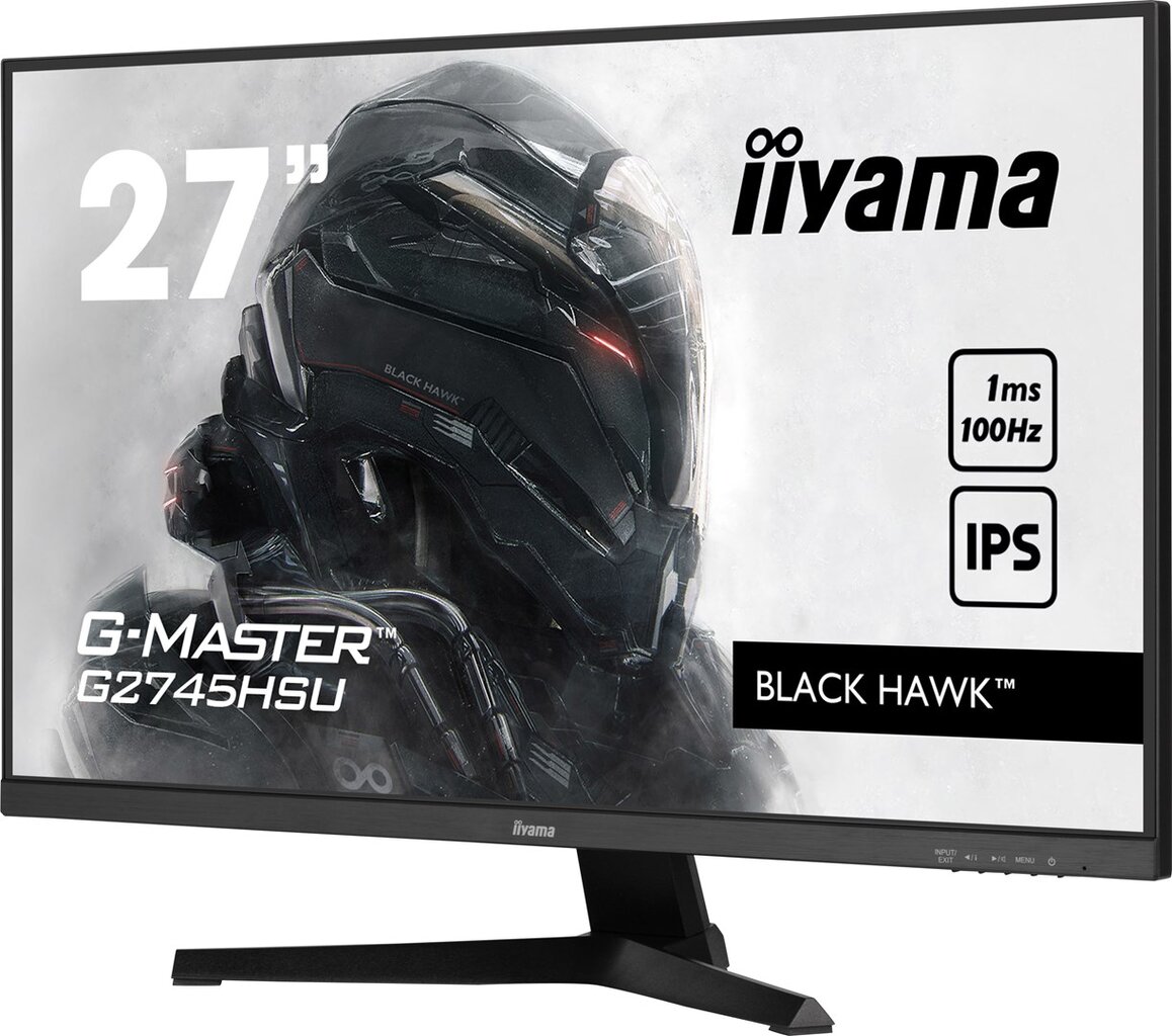 iiyama G-MASTER kompiuterio monitorius 68,6 cm (27") 1920 x 1080 pikseliai „Full HD“ LED Juoda kaina ir informacija | Monitoriai | pigu.lt