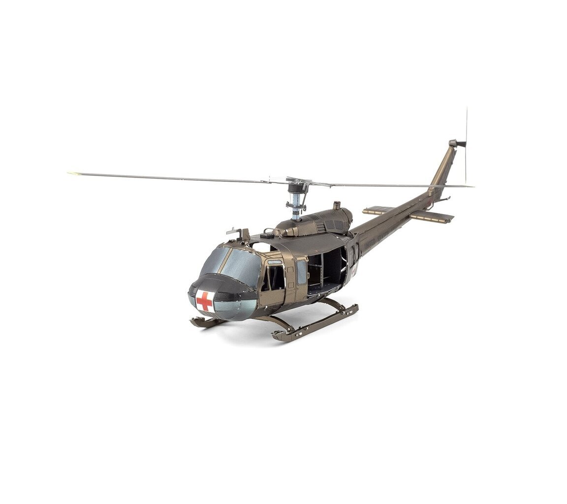 Metalinis 3D konstruktorius Metal Earth Uh-1 Huey® malūnsparnis цена и информация | Konstruktoriai ir kaladėlės | pigu.lt