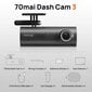 70mai Dash Cam 3 цена и информация | Vaizdo registratoriai | pigu.lt