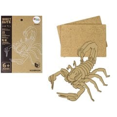 Medinė 3D dėlionė Lean Toys Skorpionas, 35 d. цена и информация | Пазлы | pigu.lt