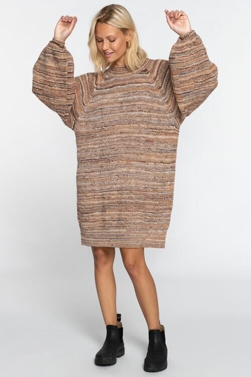Suknelė moterims Billabong, smėlio spalvos цена и информация | Suknelės | pigu.lt