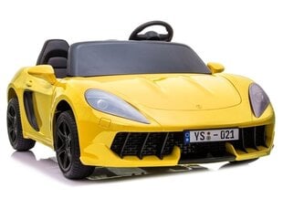 Двухместный электромобиль YSA021A, желтый цена и информация | Электромобили для детей | pigu.lt