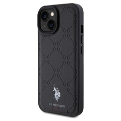 US Polo USHCP15SPYOK iPhone 15 | 14 | 13 6.1" czarny|black Yoke Pattern цена и информация | Чехлы для телефонов | pigu.lt