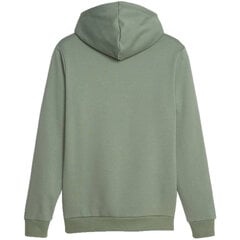 Puma Джемпер Ess + Hoody FL Big Logo Green цена и информация | Мужские толстовки | pigu.lt