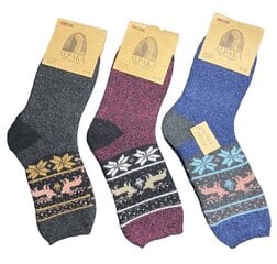 Vilnonės kojinės unisex UK Looken, įvairių spalvų, 3 poros kaina ir informacija | Moteriškos kojinės | pigu.lt