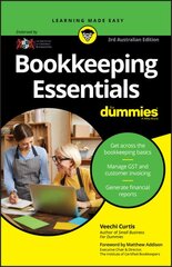 Bookkeeping Essentials For Dummies 3rd Australian Edition цена и информация | Книги по экономике | pigu.lt