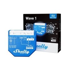 Интеллектуальное реле Shelly Qubino Wave 1 с 1 группой, с протоколом Z-Wave цена и информация | Датчики | pigu.lt