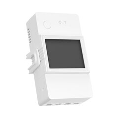 Интеллектуальное WiFi-реле Sonoff POW Elite R3 (20A) с измерителем мощности и ЖК-дисплеем цена и информация | Датчики | pigu.lt