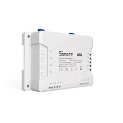 Sonoff 4CH (R3) Wi-Fi интеллектуальный релейный переключатель переменного тока 230 В с 4 каналами цена и информация | Выключатели, розетки | pigu.lt