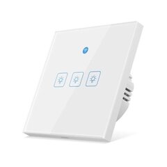 Двухклавишный интеллектуальный настенный сенсорный переключатель Woolley Wi-Fi eWeLink со встроенным радарным датчиком движения (белый) цена и информация | Датчики | pigu.lt